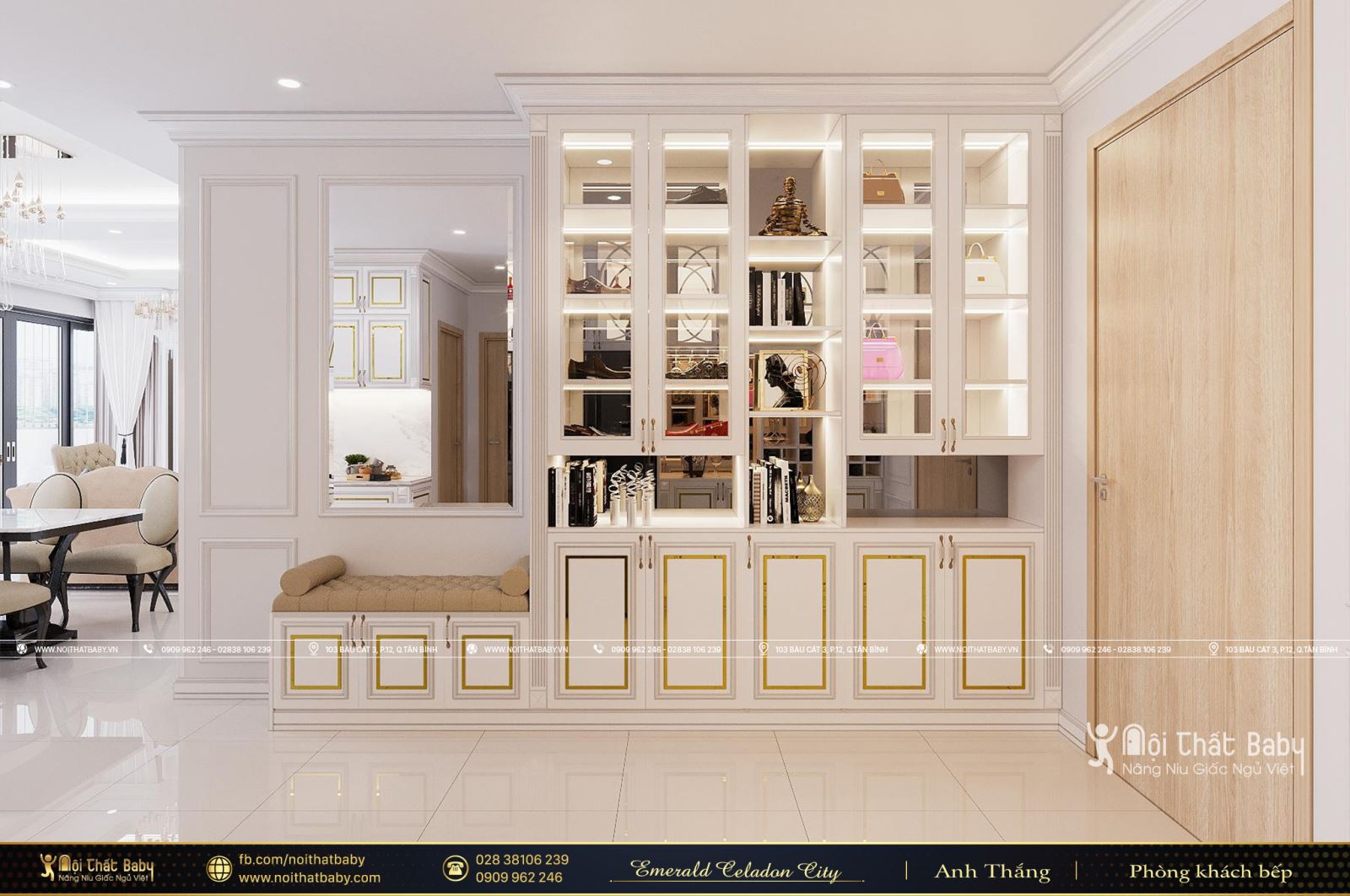 Tổng hợp các mẫu thiết kế nội thất Chung cư Emerald Celadon City